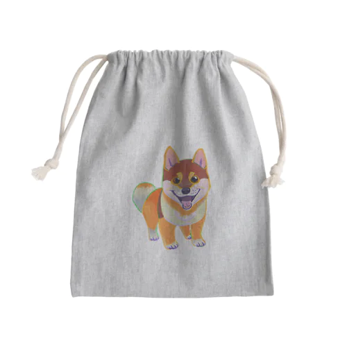 しば犬　ポチ公 Mini Drawstring Bag