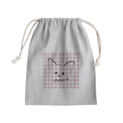 ぱぴよん♡ギンガム Mini Drawstring Bag