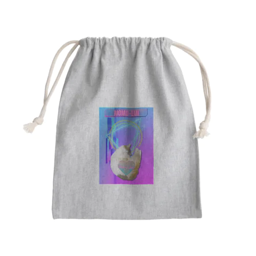 MOMOemi えびネオンMOMO Mini Drawstring Bag