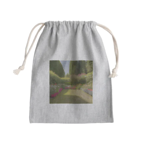 緑の庭 Mini Drawstring Bag