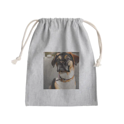 かわいい犬 Mini Drawstring Bag