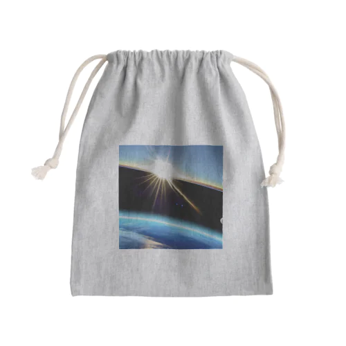 宇宙へGo! Mini Drawstring Bag