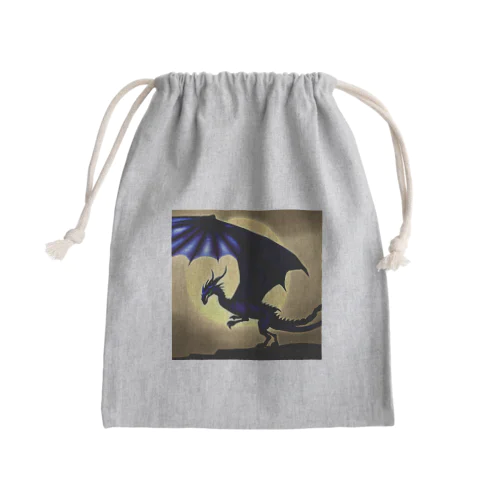 カッコイイ　龍 Mini Drawstring Bag