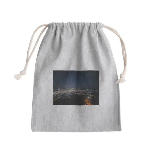 夜景ファッション - エレガントで洗練された夜のスタイル Mini Drawstring Bag