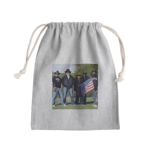 American gangers Mini Drawstring Bag