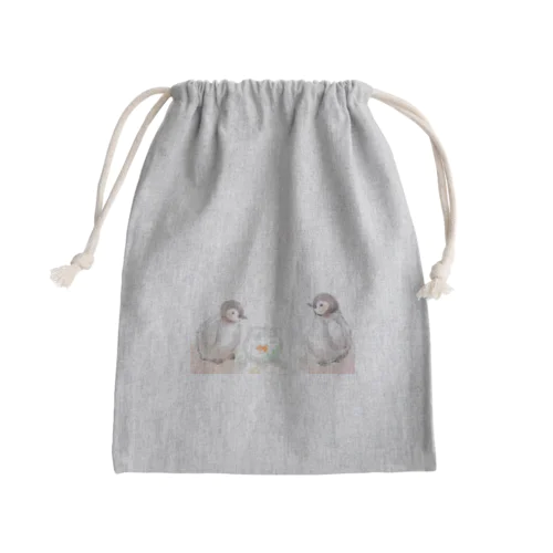 これなあに？ Mini Drawstring Bag