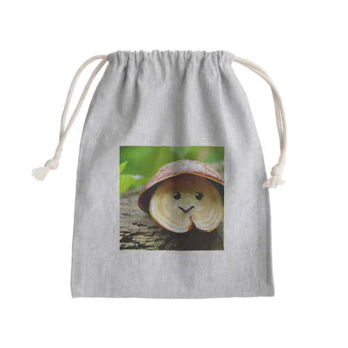 夏バテしいたけ Mini Drawstring Bag