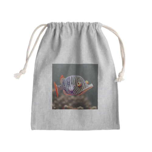 へんな魚 Mini Drawstring Bag