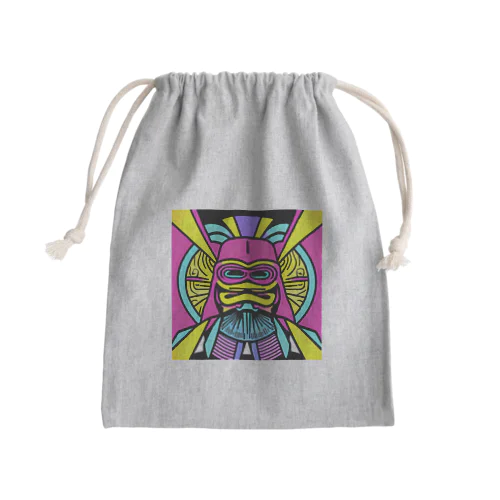 Samurai-1 Mini Drawstring Bag