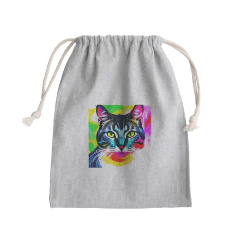 キュートキャットコレクション Mini Drawstring Bag