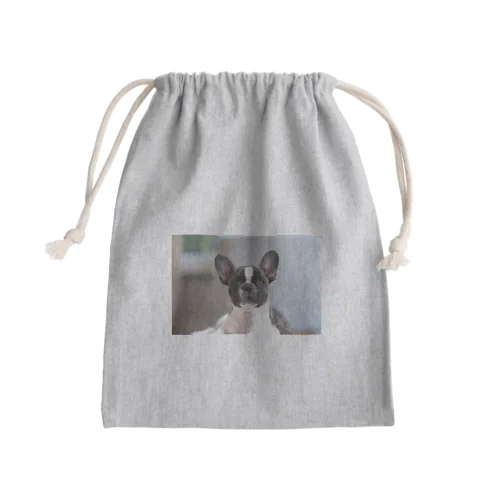 癒し系いぬ Mini Drawstring Bag