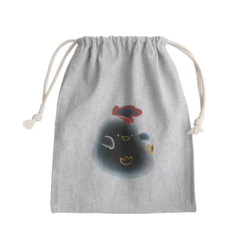 ゴーストNIWATORI Mini Drawstring Bag