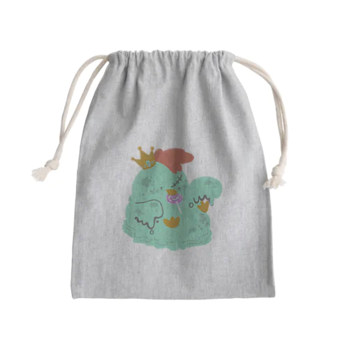 ゾンビNIWATORI Mini Drawstring Bag