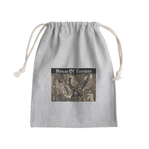 トーチャーコラージュ Mini Drawstring Bag