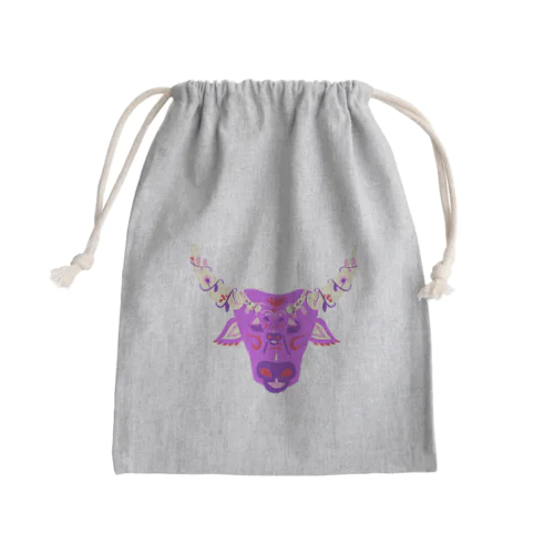 うーし Mini Drawstring Bag