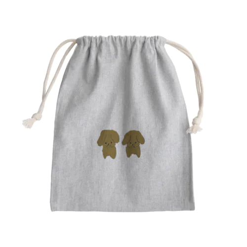 とあるワンチャン Mini Drawstring Bag