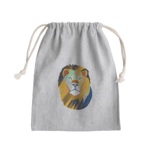 パワーオブライオン Mini Drawstring Bag