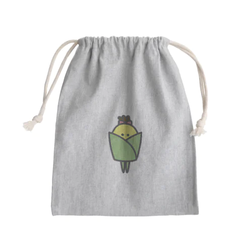 もろこ Mini Drawstring Bag