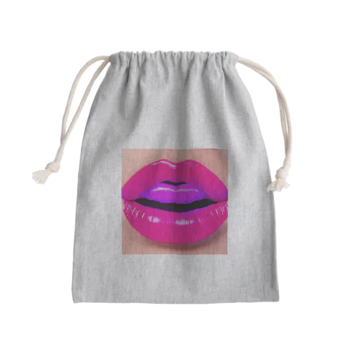 キス💓 Mini Drawstring Bag
