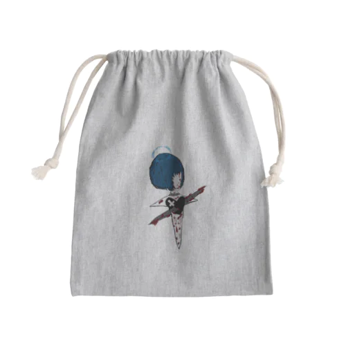 少女の心に住む感情の住人 Mini Drawstring Bag