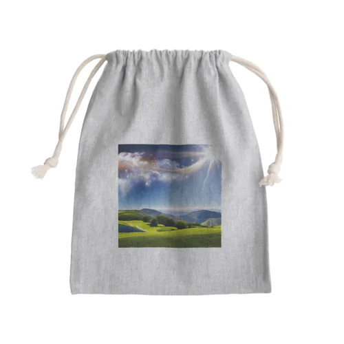 風景　幻想的 Mini Drawstring Bag