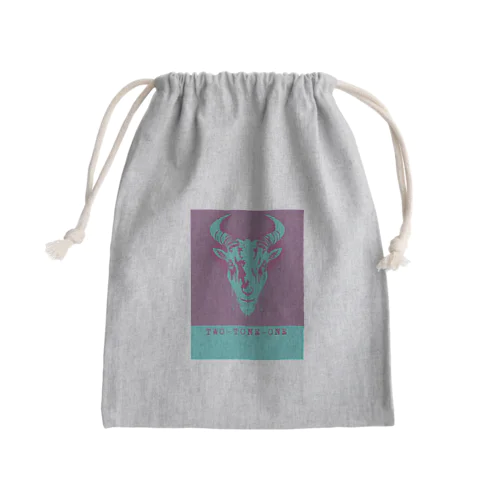 TWO-TONE-ONE Mini Drawstring Bag