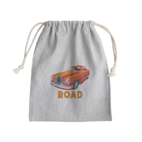 クラッシックカー ROAD Mini Drawstring Bag