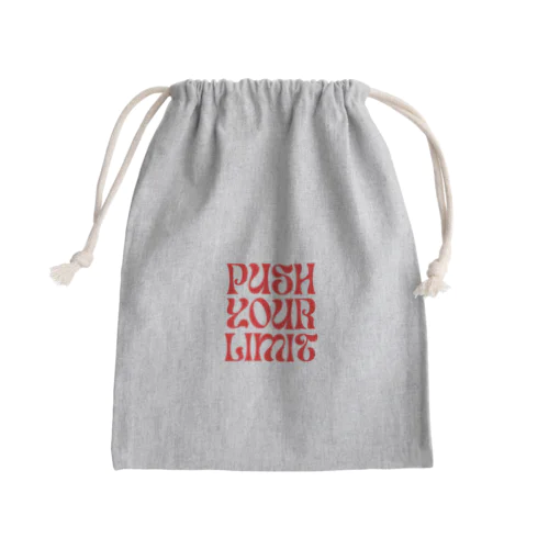 PUSH YOUR LIMIT Mini Drawstring Bag