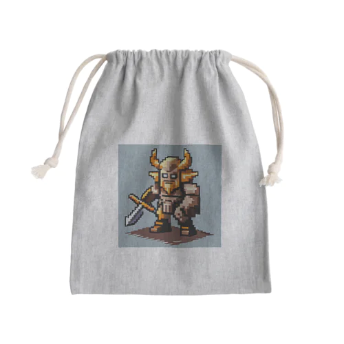 ドット絵バイキング Mini Drawstring Bag