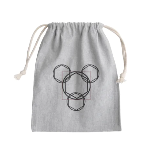 ケトル模様 Mini Drawstring Bag