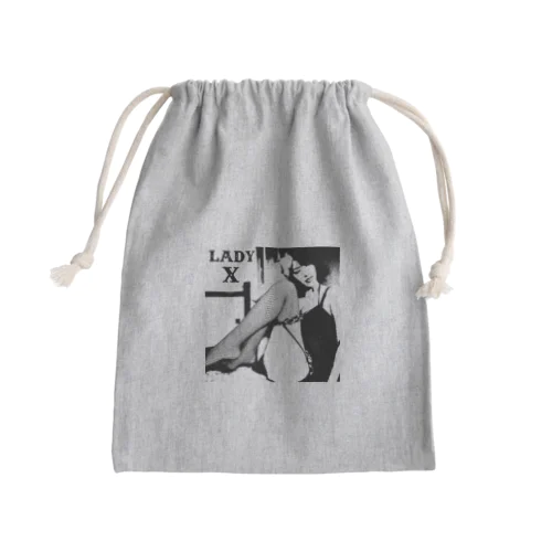 LADY X Mini Drawstring Bag