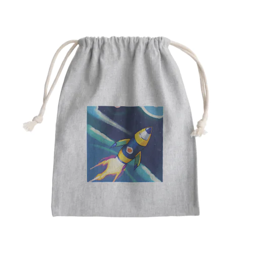 ロケット Mini Drawstring Bag