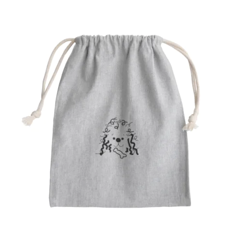 トイプードル Mini Drawstring Bag