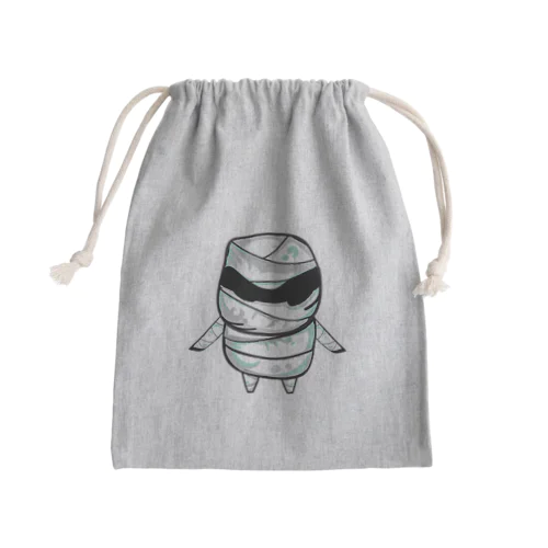 Cute mummy Mini Drawstring Bag