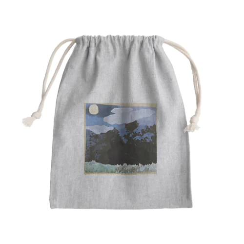 K's products 【夜の月】 Mini Drawstring Bag