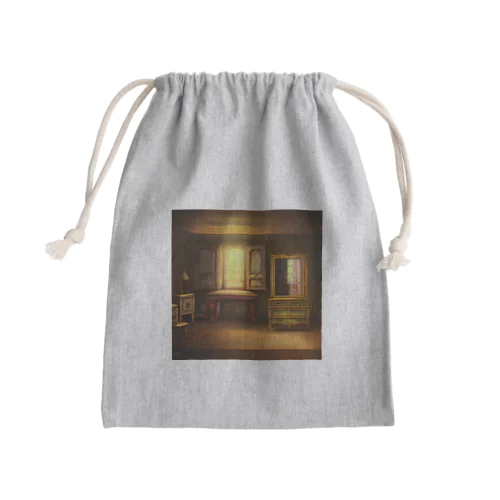 アンティークな家具 Mini Drawstring Bag