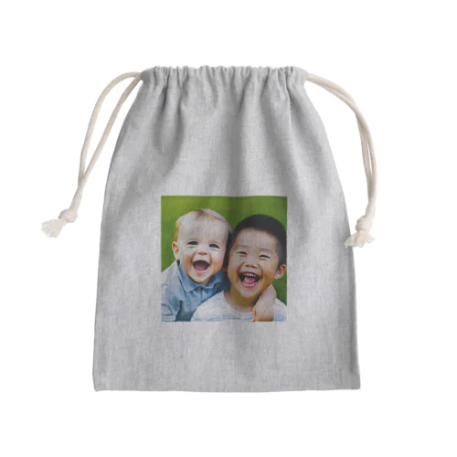 かわいい笑顔の子供達 Mini Drawstring Bag