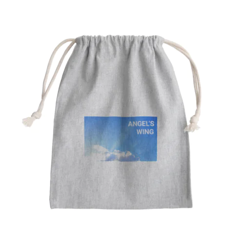 天使の羽！ ANGEL’S  WING Mini Drawstring Bag