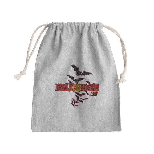 ハロウィンパーティ Mini Drawstring Bag