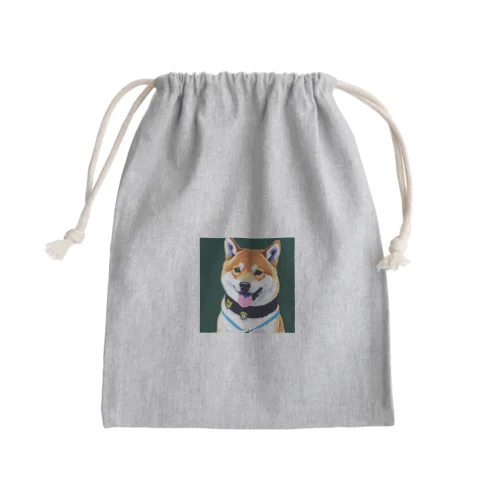しば犬ポリスくん Mini Drawstring Bag