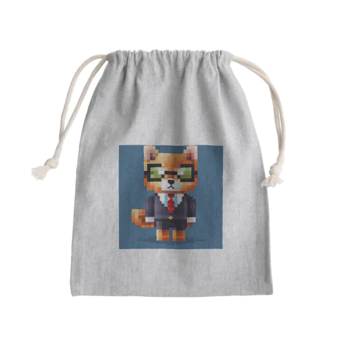 スパイ猫 Mini Drawstring Bag