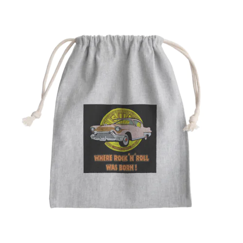 50’ｓ Ｒｏｃｋ＆Ｒｏｌｌ Mini Drawstring Bag