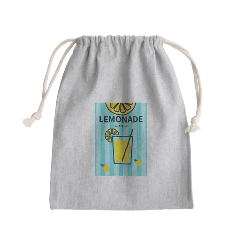 レモネード🍋 Mini Drawstring Bag