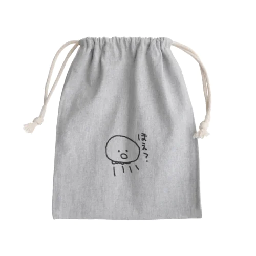 おとぼけくらげ Mini Drawstring Bag