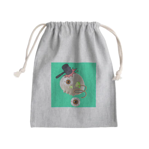 ドクロちゃん Mini Drawstring Bag