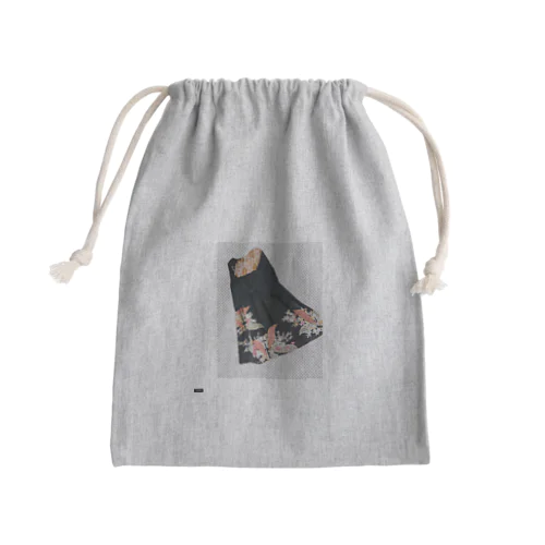 ハンドメイドリメイク着物グッズ Mini Drawstring Bag