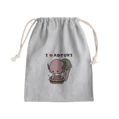 小豆洗い Mini Drawstring Bag