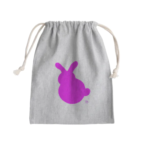 うさぎP Mini Drawstring Bag