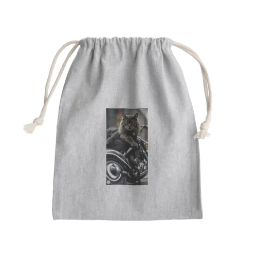 バイカーキャッツ Mini Drawstring Bag