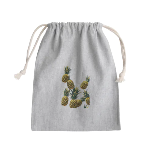 パイナップル🍍 Mini Drawstring Bag